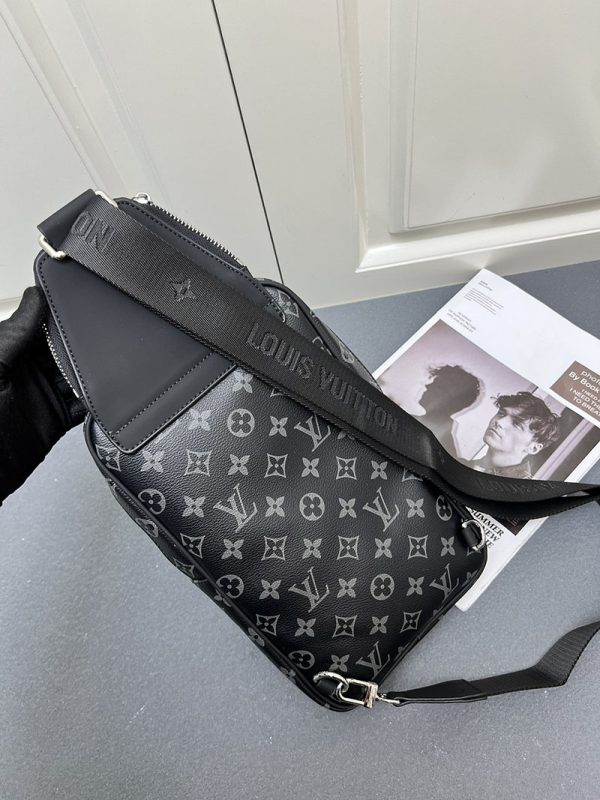 ルイヴィトン モノグラム バッグ アヴェニュースリングバッグ N46327 グレーxブラック lv301022 N品 ルイヴィトンアヴェニュースリングバッグ - 画像 (9)