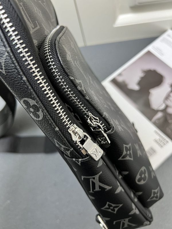 ルイヴィトン モノグラム バッグ アヴェニュースリングバッグ N46327 グレーxブラック lv301022 N品 ルイヴィトンアヴェニュースリングバッグ - 画像 (7)