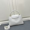 ルイヴィトン カプシーヌ MM 2way ショルダー ハンドバッグ 斜め掛け トリヨンレザー ホワイト ゴールド金具 lv301025 カプシーヌ ヴィトン 値段 - 画像 (8)