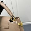 ルイヴィトン カプシーヌ MM 2way ショルダー ハンドバッグ 斜め掛け トリヨンレザー ブラウン ゴールド金具 lv301026 ルイヴィトン カプシーヌ 人気 - 画像 (6)