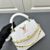 ルイヴィトン カプシーヌ BB ハンドバッグ 斜め掛け トリヨンレザー ホワイト M12345 lv301031 N品 ルイヴィトン 普段使い バッグ - 画像 (8)