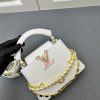 ルイヴィトン カプシーヌ mini ホワイト M12344 トリヨンレザー lv301036 N品 ルイヴィトン 斜めがけ レディース 廃盤 - 画像 (6)