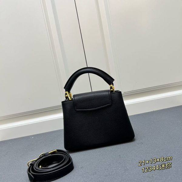ルイヴィトン カプシーヌ mini ブラック M12344 トリヨンレザー lv301037 N品 ルイヴィトン ショルダーバッグ 新品 - 画像 (9)