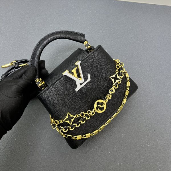 ルイヴィトン カプシーヌ mini ブラック M12344 トリヨンレザー lv301037 N品 ルイヴィトン ショルダーバッグ 新品 - 画像 (7)