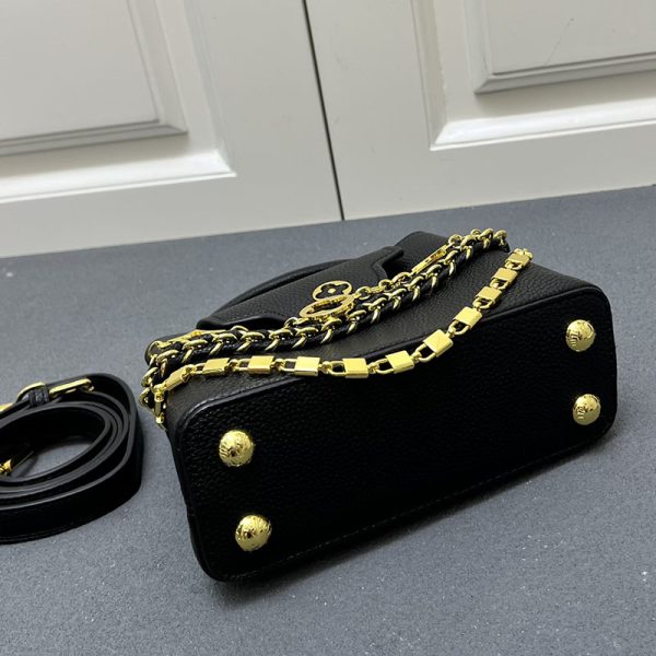 ルイヴィトン カプシーヌ mini ブラック M12344 トリヨンレザー lv301037 N品 ルイヴィトン ショルダーバッグ 新品 - 画像 (4)