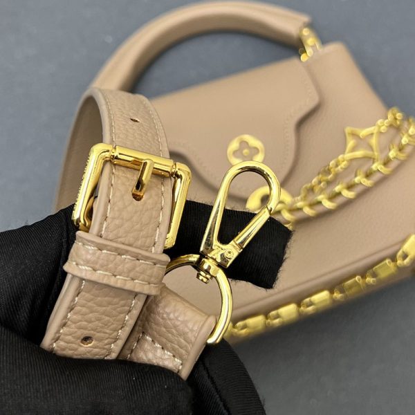 ルイヴィトン カプシーヌ mini ブラウン M12344 トリヨンレザー lv301038 N品 ルイヴィトン ショルダーバッグ 新品 - 画像 (4)