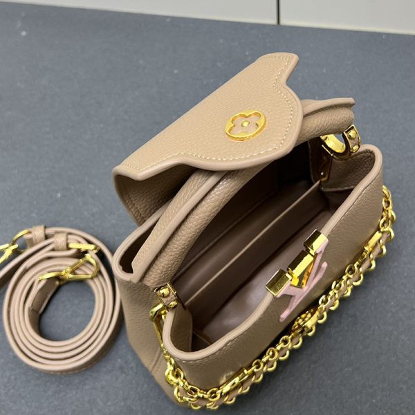 ルイヴィトン カプシーヌ mini ブラウン M12344 トリヨンレザー lv301038 N品 ルイヴィトン ショルダーバッグ 新品 - 画像 (3)