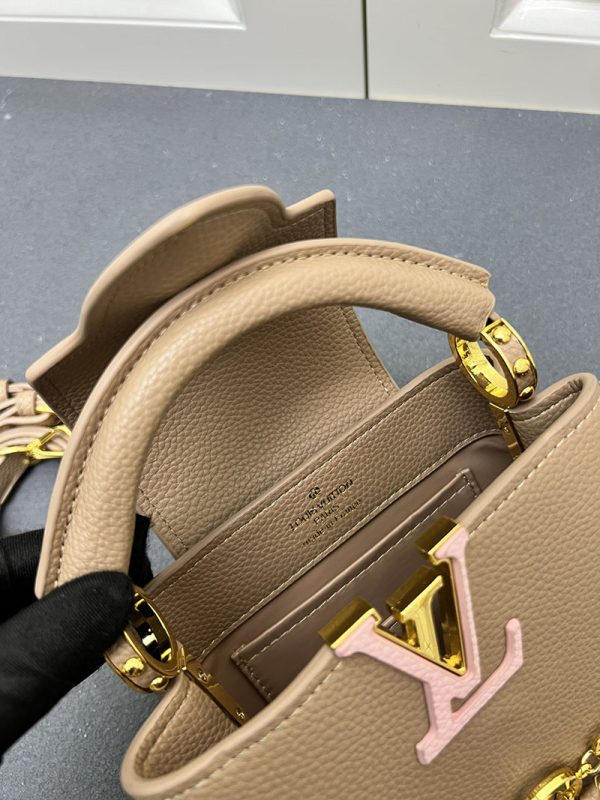 ルイヴィトン カプシーヌ mini ブラウン M12344 トリヨンレザー lv301038 N品 ルイヴィトン ショルダーバッグ 新品 - 画像 (2)