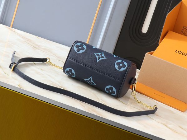 ルイヴィトン モノグラム・アンプラント スピーディ・バンドリエール20 M46517 RFID ブルー系 N品 - 画像 (7)