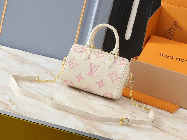 ルイヴィトン M46397 スピーディ・バンドリエール20 バイカラーモノグラム・アンプラント N品 lv301044 スピーディバンドリエール20 新作 - 画像 (8)