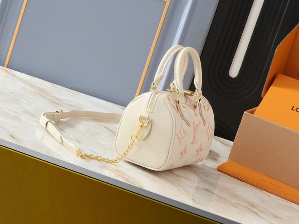ルイヴィトン M46397 スピーディ・バンドリエール20 バイカラーモノグラム・アンプラント N品 lv301045 スピーディ20 使い勝手 - 画像 (9)