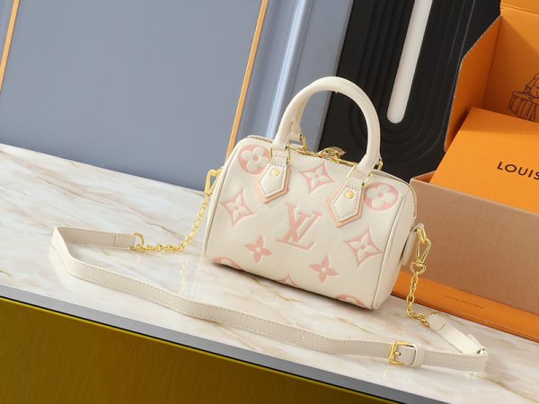 ルイヴィトン M46397 スピーディ・バンドリエール20 バイカラーモノグラム・アンプラント N品 lv301045 スピーディ20 使い勝手 - 画像 (8)