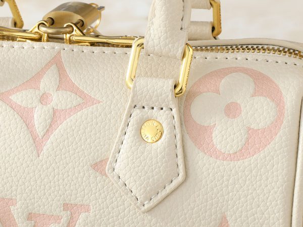 ルイヴィトン M46397 スピーディ・バンドリエール20 バイカラーモノグラム・アンプラント N品 lv301045 スピーディ20 使い勝手 - 画像 (5)