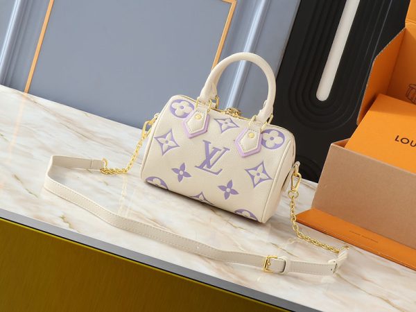 ルイヴィトン バイカラー モノグラム アンプラント スピーディ バンドリエール20 M46883 レディース 2WAYバッグ N品 - 画像 (8)