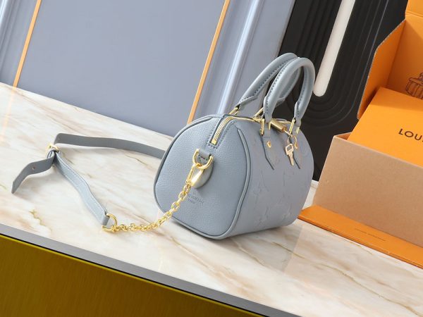 ルイヴィトン モノグラム アンプラント スピーディ バンドリエール20 M46484 N品 ブルー - 画像 (9)