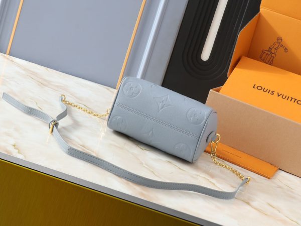ルイヴィトン モノグラム アンプラント スピーディ バンドリエール20 M46484 N品 ブルー - 画像 (7)