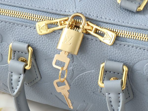 ルイヴィトン モノグラム アンプラント スピーディ バンドリエール20 M46484 N品 ブルー - 画像 (6)