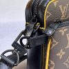 ルイヴィトン Monogram Trio Messenger Shoulder Bag M46694 モノグラム トリオ メッセンジャー ショルダー バッグ ブラウン - 画像 (6)