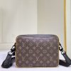 ルイヴィトン Monogram Trio Messenger Shoulder Bag M46694 モノグラム トリオ メッセンジャー ショルダー バッグ ブラウン - 画像 (5)