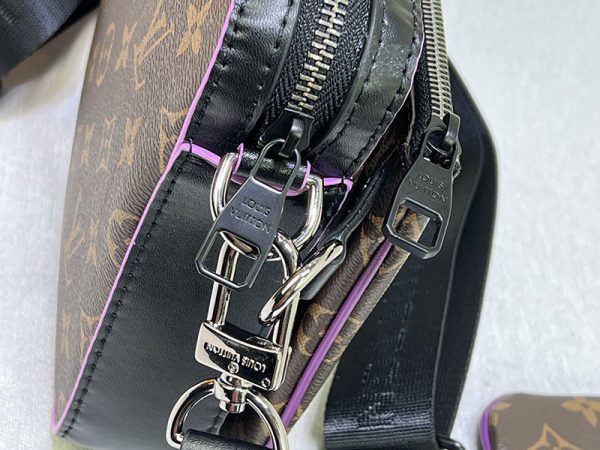 ルイヴィトン ショルダーバッグ メンズ LOUIS VUITTON ショルダーバッグ トリオ･メッセンジャー ブラウン M46266 - 画像 (6)