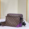 ルイヴィトン ショルダーバッグ メンズ LOUIS VUITTON ショルダーバッグ トリオ･メッセンジャー ブラウン M46266 - 画像 (3)