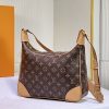 ルイヴィトン アウトレット 店舗 VUITTON ショルダーバッグ モノグラム ブローニュ M51265 ブラウン N品 - 画像 (7)