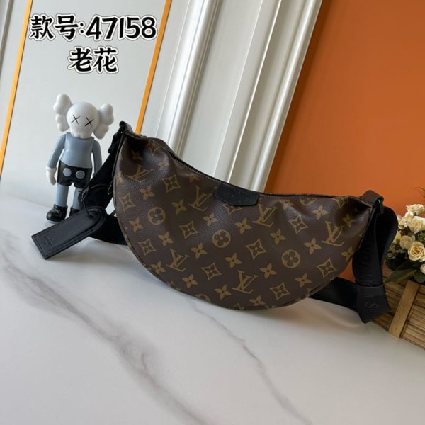 ルイヴィトン モノグラム エクリプス･ハンモックバッグPM ブラウン lv301067 N品 ルイヴィトン バッグ メンズ人気 - 画像 (2)