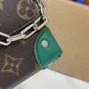 ルイヴィトン スティーマー･ウェアラブル ウォレット M12808 ボルネオ グリーン N品 ルイヴィトン ショルダーバッグメンズ - 画像 (6)