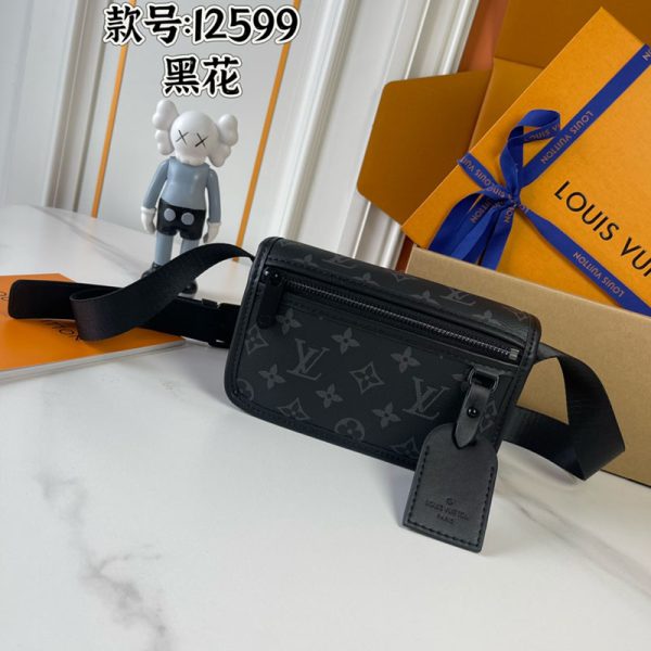 ルイヴィトン モノグラムエクリプス　ボスフォール　ウェアラブル　ウォレット M12599 バッグ ブラック N品 ルイヴィトン バッグ メンズ - 画像 (2)