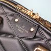 ルイヴィトン アウトレット 店舗 VUITTON ナノ･アルマ ハンドバッグ M83048 マルタージュ ブラック 黒 N品 - 画像 (5)