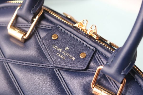 ルイヴィトン アウトレット 店舗 VUITTON ヴェルニ アルマ BB マルタージュ ブルーマリーヌ M23666 レディース ラムレザー 2WAYバッグ - 画像 (7)