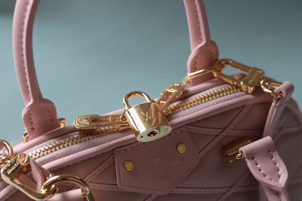 ルイヴィトン アウトレット 店舗 VUITTON ハンドバッグ Louis Vuitton マルタージュ ALMA BB M24453レディース ピンク - 画像 (6)