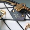 ルイヴィトン アウトレット 店舗 VUITTON アルマBB ハンドバッグ ホワイト|ブラック M23761 レディース ラムレザー 2WAY ショルダー LOUIS VUITTON - 画像 (2)