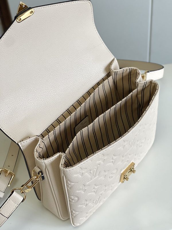 LOUIS VUITTON ポシェット・メティスMM モノグラム・アンプラント クリーム M44072 ルイヴィトン バッグの人気 超N品 - 画像 (3)