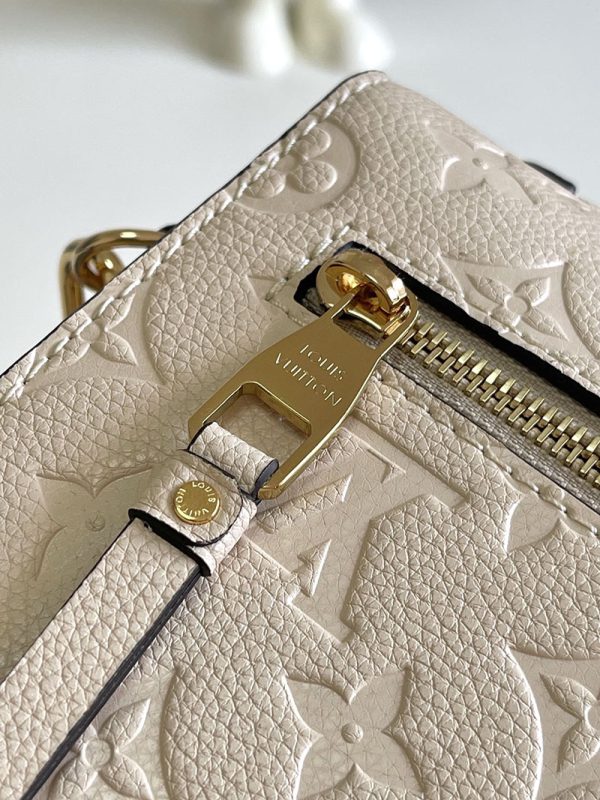 LOUIS VUITTON ポシェット・メティスMM モノグラム・アンプラント クリーム M44072 ルイヴィトン バッグの人気 超N品 - 画像 (2)