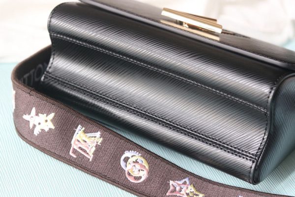 ルイヴィトン アウトレット 店舗 VUITTON ツイスト MM エピ M21554 ブラック N品 lv301103 ルイヴィトン エピ 黒 バッグ - 画像 (4)