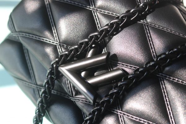 ルイヴィトン アウトレット 店舗 VUITTON GO-14 MM マルタージュ ブラックアウト ハンドバッグ バッグ レディース M11374 N品 - 画像 (8)