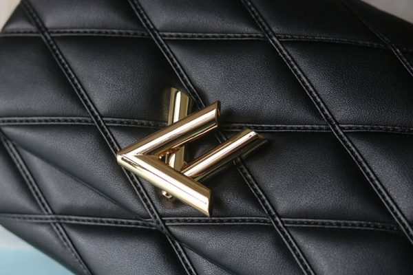 ルイヴィトン アウトレット 店舗 VUITTON GO-14 MM マルタージュ ブラックアウト ハンドバッグ バッグ レディース M22891 N品 - 画像 (6)
