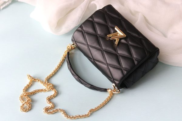 ルイヴィトン アウトレット 店舗 VUITTON GO-14 MM マルタージュ ブラックアウト ハンドバッグ バッグ レディース M22891 N品 - 画像 (2)
