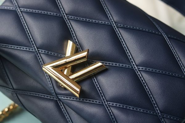 ルイヴィトン アウトレット 店舗 VUITTON Malletage "Blue Marine" ルイヴィトン GO-14 MM マルタージュ "ブルーマリーヌ" M23682 - 画像 (5)