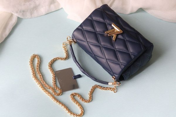 ルイヴィトン アウトレット 店舗 VUITTON Malletage "Blue Marine" ルイヴィトン GO-14 MM マルタージュ "ブルーマリーヌ" M23682 - 画像 (2)