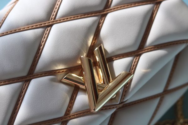 ルイヴィトン アウトレット 店舗 VUITTON Malletage "Creme/Noisette" ルイヴィトン GO-14 MM マルタージュ "クレーム/ノワゼット" M25060 - 画像 (6)