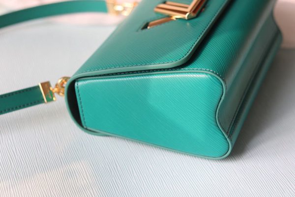 ルイヴィトン アウトレット 店舗 LV エピ ツイストMM チェーンショルダーバッグ lv301124 グリーン N品 チェーンバッグ 流行り いつまで - 画像 (5)