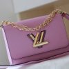 ルイヴィトン アウトレット 店舗 LV エピ ツイストMM チェーンショルダーバッグ lv301125 マシュマロ N品 チェーンショルダーバッグ ミニ - 画像 (9)