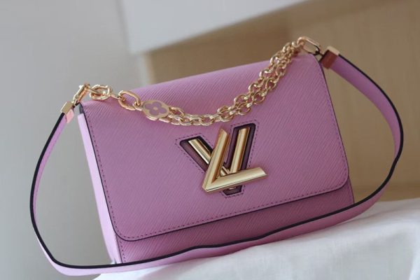 ルイヴィトン アウトレット 店舗 LV エピ ツイストMM チェーンショルダーバッグ lv301125 マシュマロ N品 チェーンショルダーバッグ ミニ - 画像 (9)