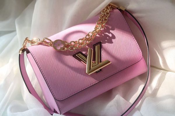 ルイヴィトン アウトレット 店舗 LV エピ ツイストMM チェーンショルダーバッグ lv301125 マシュマロ N品 チェーンショルダーバッグ ミニ - 画像 (4)