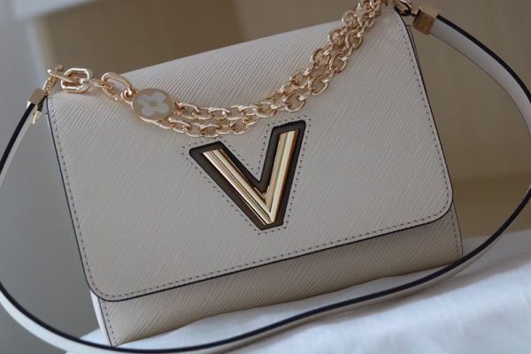ルイヴィトン アウトレット 店舗 LV エピ ツイストMM チェーンショルダーバッグ M21116 クオーツ レディース - 画像 (8)