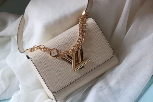 ルイヴィトン アウトレット 店舗 LV エピ ツイストMM チェーンショルダーバッグ M21116 クオーツ レディース - 画像 (4)