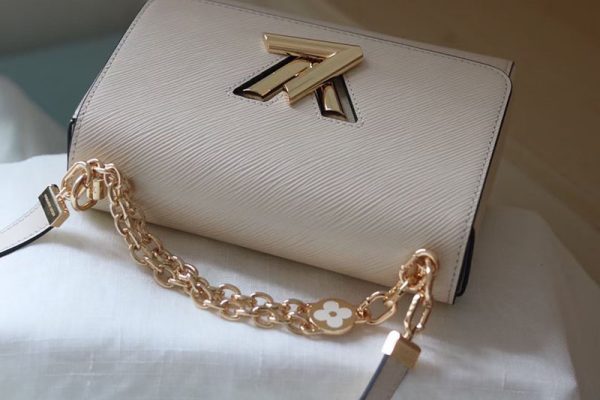 ルイヴィトン アウトレット 店舗 LV エピ ツイストMM チェーンショルダーバッグ M21116 クオーツ レディース - 画像 (3)
