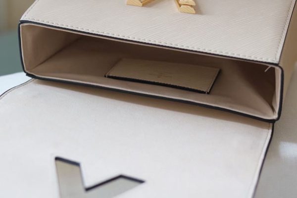 ルイヴィトン アウトレット 店舗 LV エピ ツイストMM チェーンショルダーバッグ M21116 クオーツ レディース - 画像 (2)